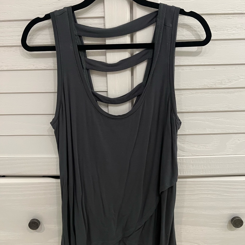 Tank Top with cutouts in back